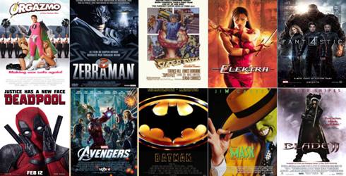 Najbolji Filmovi o superjunacima 1987 - 2018